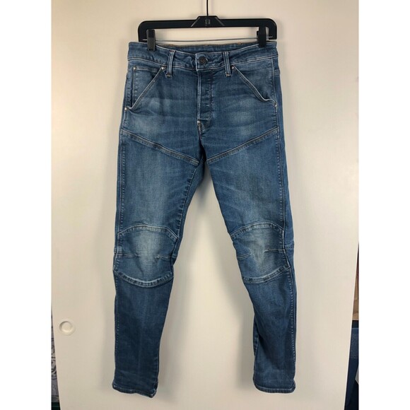 G-Star Raw Elwood 5620 3D Slim Jeans Men’s W30xL32 Blue Flex Fitted - Picture 5 of 13